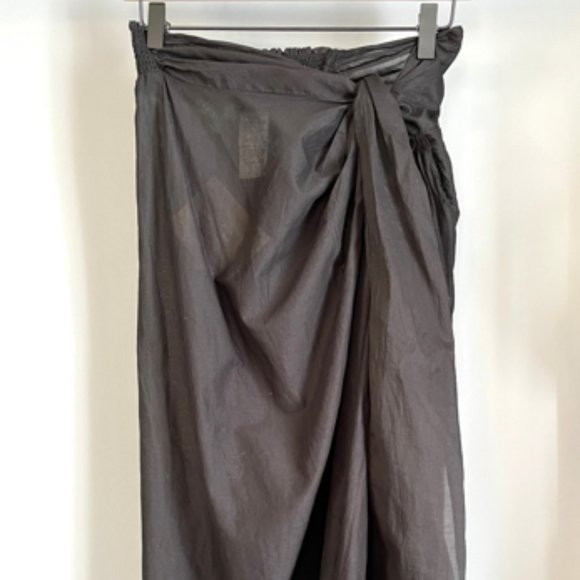 NWT J. Crew Convertible Beach Sarong (Black) XS - Picture 10 of 10